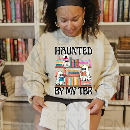 Haunted By My TBR Crewneck Sweatshirt