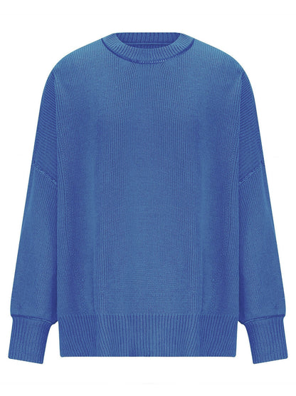 Round Neck Long Sleeve Sweater