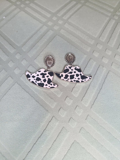 Cowboy Hat Earrings